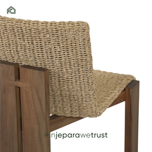 Meubles de restaurant en teck de luxe, ensemble de canapés en rotin PE moderne à haute résistance pour restaurant et chambre - Juna - Product Image 5