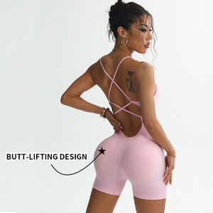 Ropa Deportiva de Yoga, Sujetador Deportivo, Leggings de Cintura Alta para Mujer, Logotipo Personalizado, Secado Rápido, Gimnasio, Entrenamiento, Spandex, Poliéster - Product Image 2