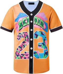 Maillot de baseball vierge pour hommes en gros à prix réduit, Maillot de baseball vierge pour hommes en gros à prix réduit, Chemise personnalisée pour garçons - Product Image 4