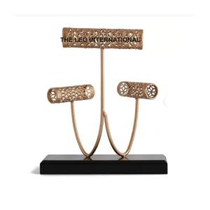 Expositor de Joyería en Forma de Árbol Gris, Multifuncional, Estilo Japonés, Diseño Moderno con Base Negra de Madera, Buena Calidad - Product Image 4