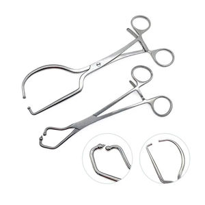 <b>Plate</b> Locking Forceps Half <b>Ring</b> Forceps with Ball Orthopedic Instrument by Dentavex - Product Image 5