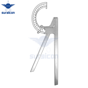 Calibrador de Gonioángulo Moeltgen (24 cm / 9-1/2 Pulgadas), Flexómetro Plegable de Precisión, Instrumento Ortopédico para Medir Articulaciones - Product Image 2