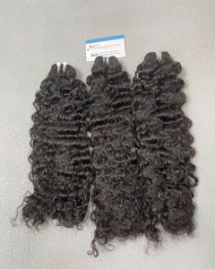 ### Caliente 30% Descuento para Black Friday Vietnamita Super Doble Dibujado Birmano Rizado Trama Cabello Color Natural - Product Image 5