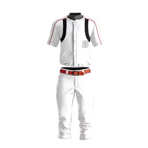 Conjunto de Uniforme de Béisbol Resistente para Hombre y Mujer, Jersey y Pantalones con Logotipo Personalizado, Proveedor al por Mayor - Product Image 1