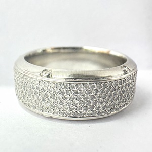 Bague en platine PT950 avec diamant rond de laboratoire de 1,25 carat, certifiée IGI, micro-pavée, alliance pour homme - Product Image 5