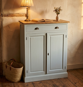 ตู้เก็บของขนาดเล็ก ดีไซน์มินิมอล ทำจากไม้สักแท้ แข็งแรง ทนทาน สำหรับพื้นที่จำกัด - Product Image 2