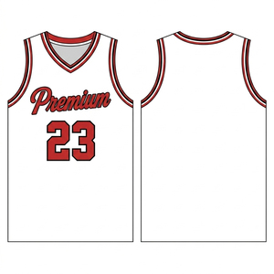Tenue d'équipe de basketball personnalisée, ensemble de maillots en polyester sublimé, service OEM, fabricant - Product Image 1