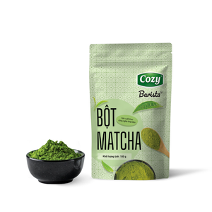 Poudre de thé matcha biologique en gros d'usine, poudre de matcha personnalisée pour latte, sachet de 100g, 200g, 500g, emballage de matcha - Product Image 1
