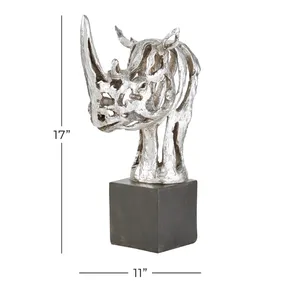 Sculpture en fer artisanale tendance pour la décoration artistique des espaces résidentiels de luxe contemporains dans le monde entier - Product Image 1