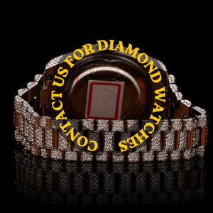 Montre de luxe personnalisée pour homme, style hip-hop, sertie de diamants moissanite, mouvement quartz, disponible à un prix raisonnable. - Product Image 4