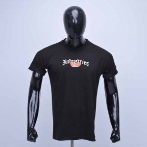 High Quality Wholesales Custom Logo Manufacturers Premium Short Sleeve Crew Neck Slim Fit Trendy Fashion Streetwear 100% Cotton - Product Image 5