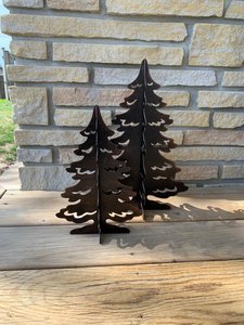 Decorative Metal Christmas <b>Tree</b> <b>Stand</b> Rustic Style <b>Tree</b> Holder - Product Image 3