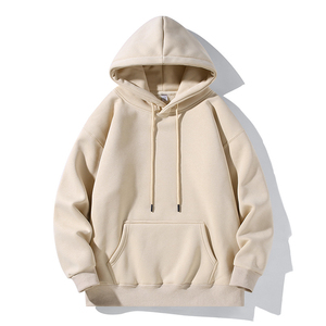 Men's <b>Black</b> Hooded Sweatshirt Regular Fit Cotton <b>Fleece</b> Casual Autumn Wear Pocket Design - Product Image 2