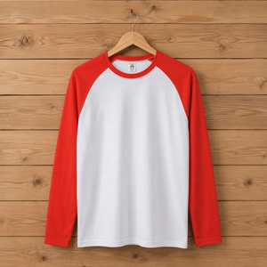T-shirt à manches longues en coton premium pour homme |   T-shirt confortable et respirant à manches contrastées, col rond, pour le sport et les loisirs - Product Image 4