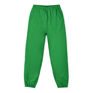 Pantalones Deportivos para Hombre, Talla Grande, Color Verde, Diseño Personalizado, Suaves, para Entrenamiento, Color Sólido - Product Image 1