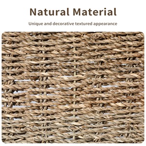 <b>Woven</b> Organizers and Storage <b>Basket</b> Handmade Storage <b>Basket</b> Wholesale eco-friendly Made in Viet Nam - Product Image 4