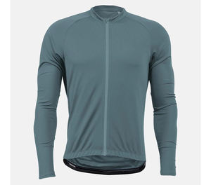WARPRO INDUSTRY Dark Blue Short Sleeve Spandex/Polyester 220g Active Stretch Quick Dry Digital Print Front Logo <b>Cycling</b> Jersey - Product Image 1