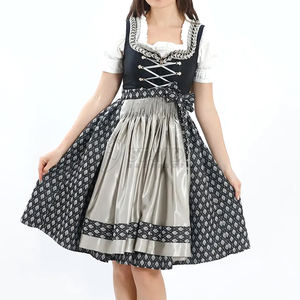 Traje Tradicional Bávaro Dirndl para Damas, Vestido para Fiesta de Oktoberfest y Eventos Culturales - Product Image 5