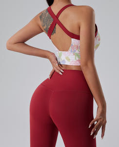 Conjuntos de Rash Guard para Mujer, Diseño Personalizado, Ropa Interior Deportiva de Alto Impacto, Camiseta de Yoga Transpirable, de Secado Rápido y Antibacteriana - Product Image 6