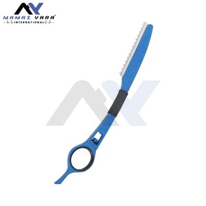 High Quality Customized Professional Barber <b>Thinning</b> Razor Hair Cutting Shaping Styling and Grooming Tool for Men Salon Barber - Product Image 5