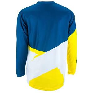 Maillot de motocross respirant personnalisé de haute qualité, séchage rapide, % polyester, vêtements de course moto et automobile, vente en gros au Pakistan - Product Image 6