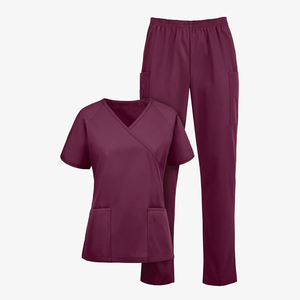 Tenue d'infirmière pour femmes, uniforme d'hôpital, tissu souple et flexible, design moderne, pantalon large, salons de beauté, mouvements faciles - Product Image 3