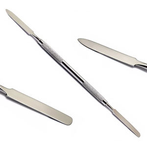 Espátula Manual de Acero Inoxidable para Mezclar Cemento Dental, Doble Extremo, 17 cm, Instrumento de Laboratorio Restaurador - Product Image 1