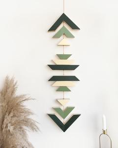 Décoration murale de luxe en bois naturel, élément mural créatif, objet décoratif élégant pour la maison, accent mural artisanal, panneau mural de luxe - Product Image 3