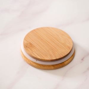 Ventes en gros de couvercles ronds en bois pour bouteilles en verre et bocaux de rangement - Product Image 3