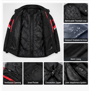 Chaqueta Deportiva Transpirable Unisex para Motociclismo y Carreras F1, Diseño 2026, Envío Rápido, 4 Estaciones, Uso Diario, Venta al Por Mayor - Product Image 4
