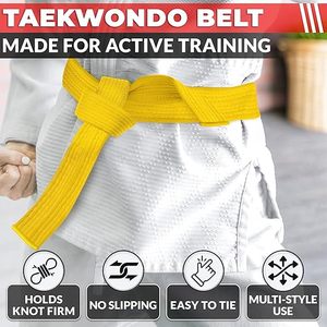 Venta al por Mayor de Uniformes de Artes Marciales, Cinturones de BJJ, Karate, Judo, Taekwondo, Cinturones Personalizados Multicolores, Cinturones de BJJ Personalizados - Product Image 5