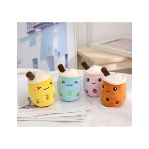 <b>Cute</b> 3D Cartoon Koala Plush Keychain Soft Faux Fur Animal Toy Gray Color - Product Image 3