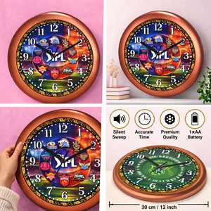 Horloge murale moderne de cricket - Design personnalisé en plastique pour le Nouvel An chinois et la remise des diplômes, décoration de salon et de bureau - Product Image 3