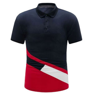 เสื้อโปโลผู้ชายลดราคาพิเศษ รับออกแบบโลโก้ เสื้อโปโลแฟชั่นลำลองสำหรับกอล์ฟ กีฬาขี่ม้า เสื้อโปโลลำลองและชุดทำงาน - Product Image 1