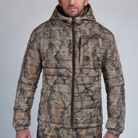 Veste de chasse isolée à capuche de haute qualité pour chasseurs de gibiers d'eau, vêtements de chasse d'hiver respirants en toile pour le streetwear