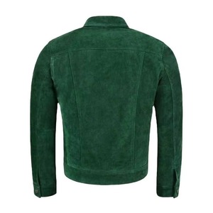Casual Outerwear <b>Suede</b> <b>Jacket</b> Comfortable Wear Hot Selling Soft Touch Customized Color Unisex <b>Suede</b> Leather <b>Jackets</b> - Product Image 3