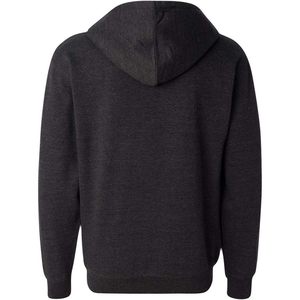 Sudadera con Capucha y Cremallera de Peso Medio SS4500Z-ChrclHth-XL Antiarrugas Antiencogimiento Lavada con Enzimas Bordado 3D XXS XL Independiente - Product Image 3