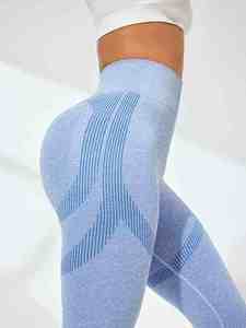 Leggings de yoga à entrejambe élargi, flexibilité maximale, pantalon d'entraînement ergonomique - Product Image 6