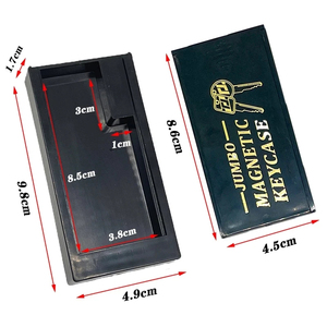 Portable Magnetic <strong>Key</strong> Hidden Safe <strong>Box</strong> <strong>Key</strong> Spare Magnet Outdoor Stash Magnetic <strong>Key</strong> <strong>Holder</strong> for Car Truck - Product Image 4