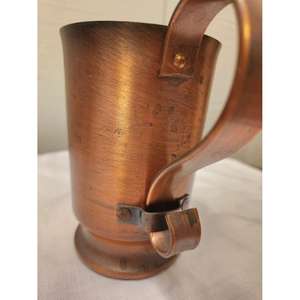 Jarra de Cobre Polaca para Beber Cerveza, Taza Elegante con Asa de Latón, Tazas de Cobre Puro Personalizadas OEM, Precio de Fábrica al por Mayor - Product Image 5