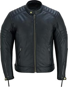 Chaquetas de Motocicleta de Cuero para Hombre, de Alta Calidad, Transpirables, Impermeables, Resistentes al Viento, Anti-UV, de Secado Rápido, Manga Larga, Tallas Grandes - Product Image 1
