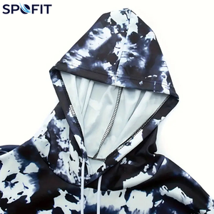 เสื้อฮู้ดดี้แบบซับลิเมชั่น ผ้าฝ้าย 100% ผ้าฟลีซสำหรับฤดูหนาว เสื้อคลุมแบบสวมหัว เป็นมิตรกับสิ่งแวดล้อม ระบายอากาศได้ดี มีกระเป๋า  แบบเรียบสีพื้น  ลำลอง - Product Image 4