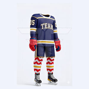 Uniforme de hockey sur glace de qualité supérieure pour les sports d'équipe, sublimation, coupe ample, vêtements décontractés, meilleur prix - Product Image 1