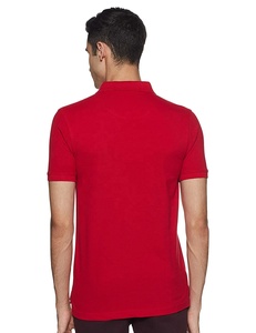 T-shirts de golf pour hommes en coton tricoté de haute qualité, 100 % coton, couleur unie, pour l'été, décontractés, avec logo imprimé, uniformes - Product Image 3