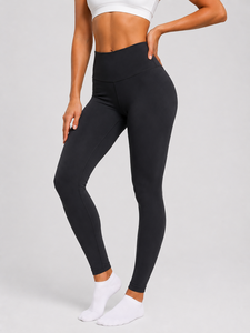 Leggings de compresión para mujer que realzan la forma y soportan tu cuerpo con tela elástica transpirable de cintura alta, perfectos para gimnasio, yoga y más. - Product Image 3