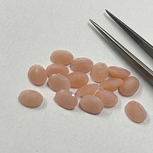 Cuarzo de guayaba Rosa Natural genuino de 10mm x 14mm, piedras semipreciosas de corte ovalado facetado de grado AAA de alta calidad para la fabricación de joyas - Product Image 2