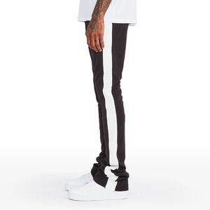 100% Cotton <b>Loose</b> <b>Men's</b> Sweatpants Track Sweat Pants <b>for</b> <b>Men</b> Custom Streetwear Sweatpants Hip Hop Flare Stacked Pants <b>Trousers</b> - Product Image 5