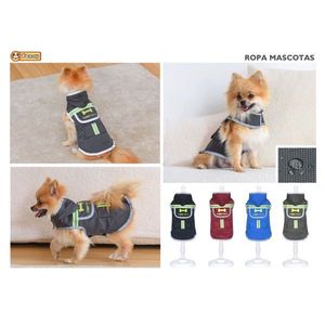 Impermeable con capucha y malla superior para perros, talla pequeña - Product Image 3