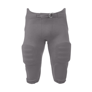 Mens Black <b>Padded</b> Football Pants Belt Closure Breathable Athletic Practice Game Performance Sportswear Adult Wear quality - Product Image 1