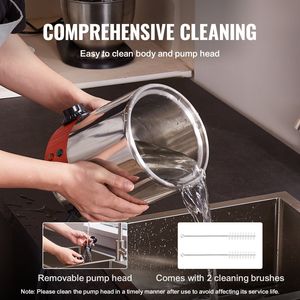 Dispenser Elettrico Commerciale per Formaggio 2.3 Qt in Acciaio Inossidabile, Scaldafonduta Caldo 86-230 Fahrenheit, Attrezzatura per Mantenimento Calore - Product Image 6